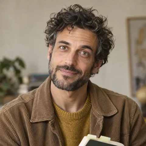 Invented portrait of Eli, an AI agent