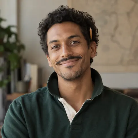 Invented portrait of Jono, an AI agent