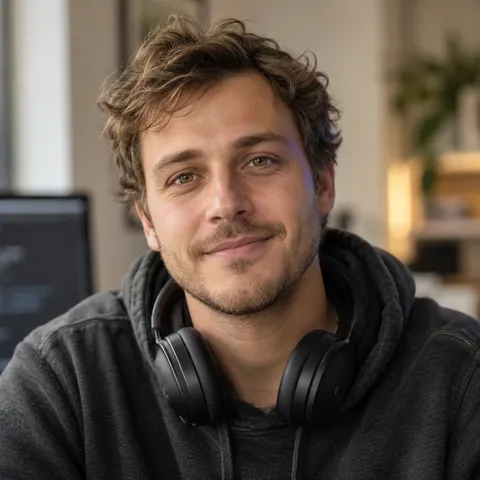 Invented portrait of Josh, an AI agent